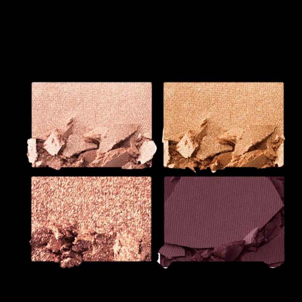 LUXURY PALETTE QUEEN OF GLOW Eyeshadow palette  sunset gold  glowing - Picture 2 of 2
